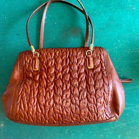 Brown Leather Coach Vintage Purse - Picture 2 of 13